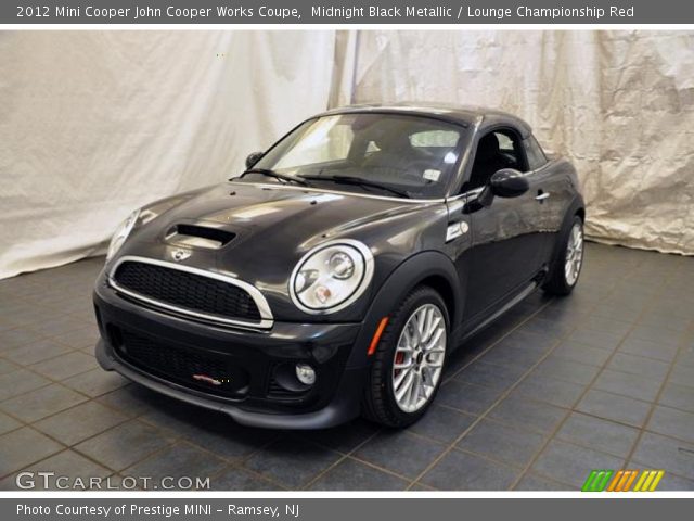 2012 Mini Cooper John Cooper Works Coupe in Midnight Black Metallic