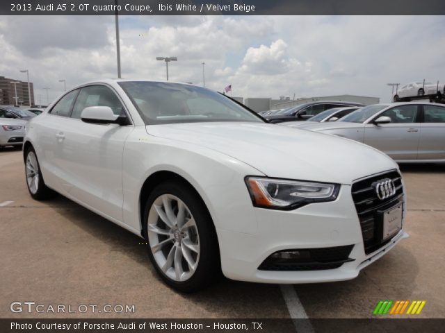 2013 Audi A5 2.0T quattro Coupe in Ibis White