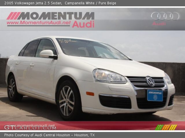 2005 Volkswagen Jetta 2.5 Sedan in Campanella White