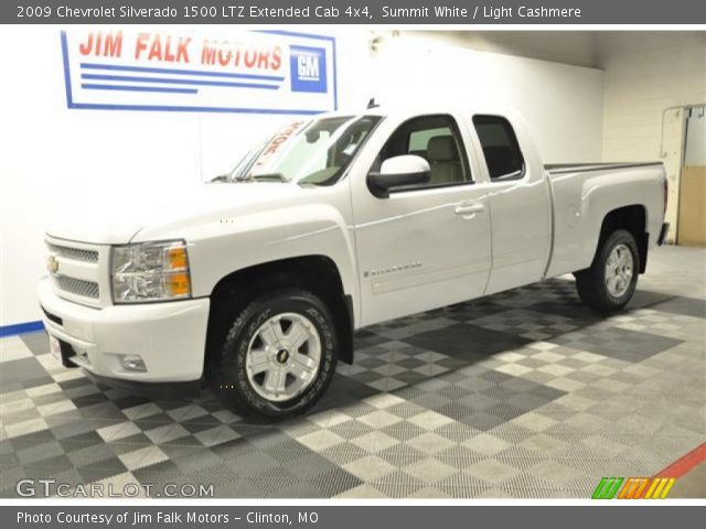 2009 Chevrolet Silverado 1500 LTZ Extended Cab 4x4 in Summit White