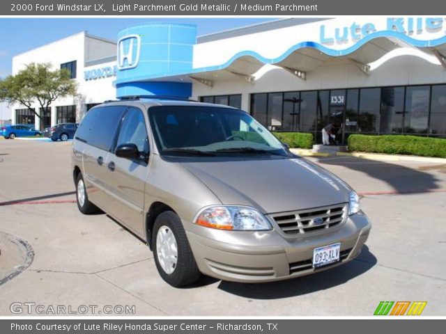 2000 Ford Windstar LX in Light Parchment Gold Metallic