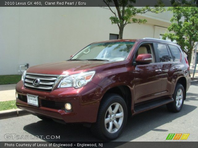 2010 Lexus GX 460 in Claret Red Pearl