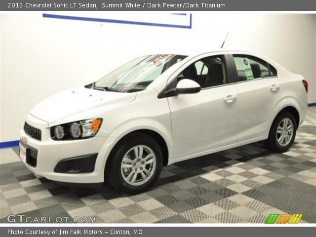 2012 Chevrolet Sonic LT Sedan in Summit White