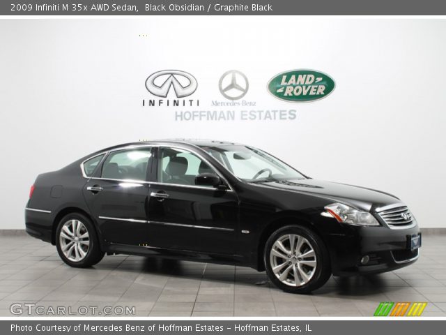 2009 Infiniti M 35x AWD Sedan in Black Obsidian