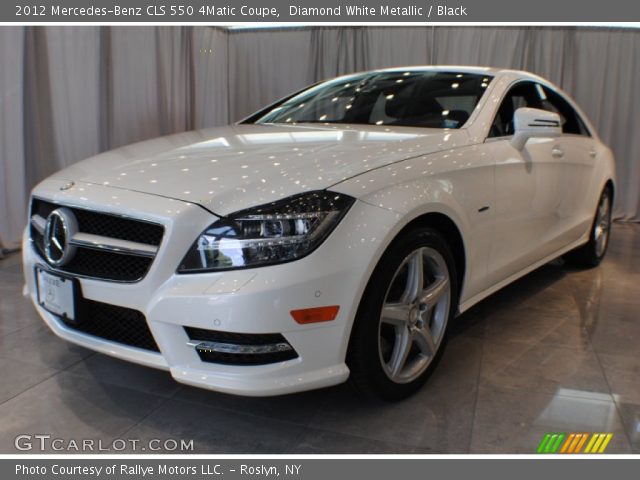 2012 Mercedes-Benz CLS 550 4Matic Coupe in Diamond White Metallic