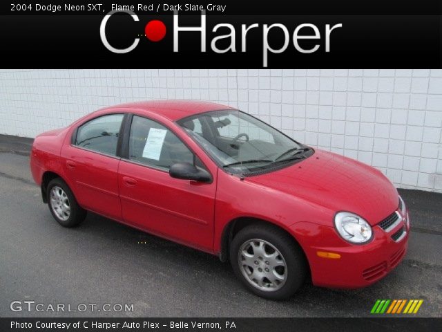 2004 Dodge Neon SXT in Flame Red