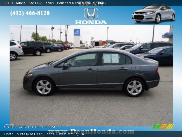 2011 Honda Civic LX-S Sedan in Polished Metal Metallic