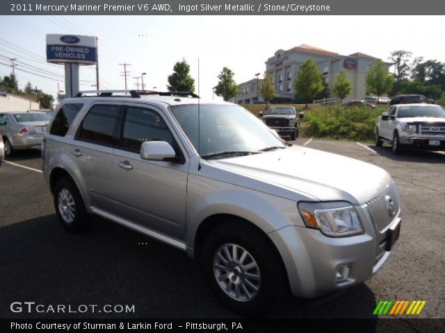 2011 Mercury Mariner Premier V6 AWD in Ingot Silver Metallic