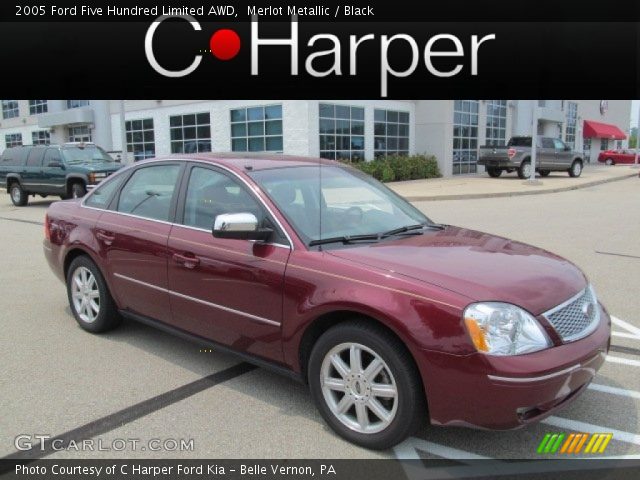 2005 Ford Five Hundred Limited AWD in Merlot Metallic