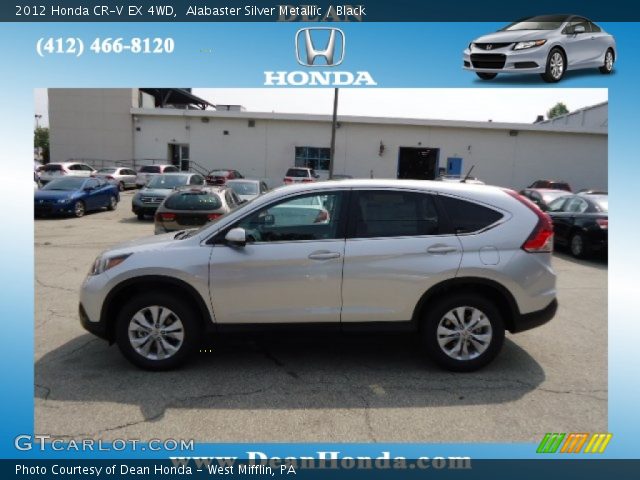 2012 Honda CR-V EX 4WD in Alabaster Silver Metallic