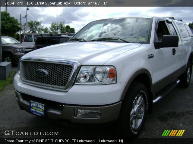 2004 Ford F150 Lariat SuperCab 4x4 in Oxford White
