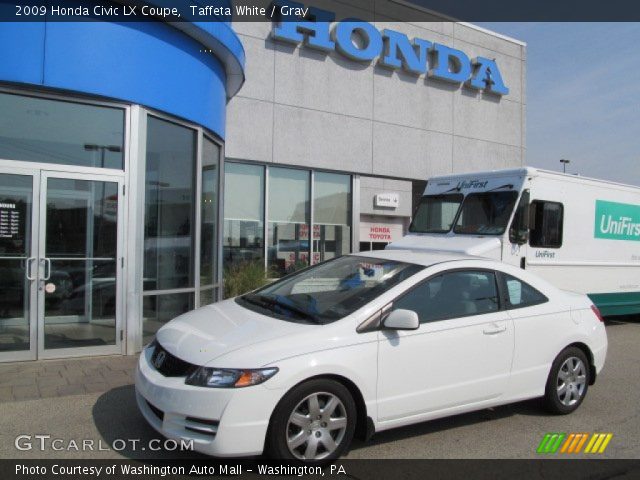 2009 Honda Civic LX Coupe in Taffeta White