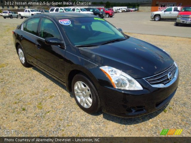 2012 Nissan Altima 2.5 S in Super Black