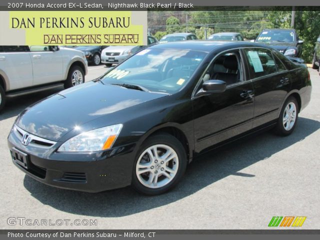 2007 Black honda accord ex #5