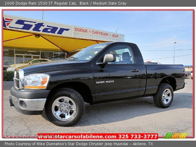 2006 Dodge Ram 1500 ST Regular Cab in Black