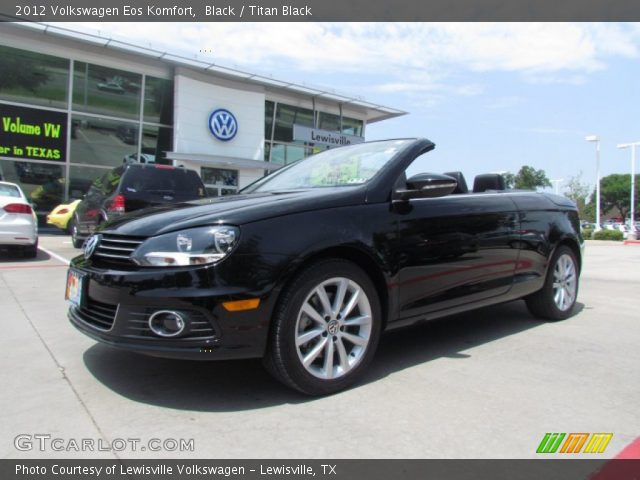 2012 Volkswagen Eos Komfort in Black