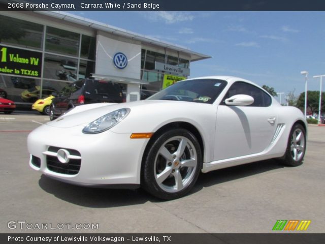 2008 Porsche Cayman  in Carrara White