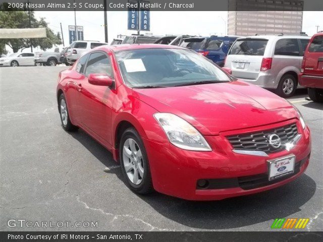 2009 Nissan Altima 2.5 S Coupe in Code Red Metallic