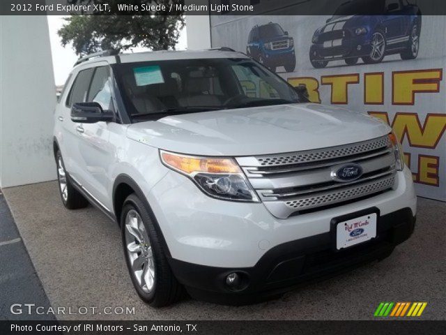 2012 Ford Explorer XLT in White Suede