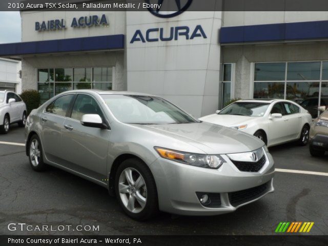 2010 Acura TSX Sedan in Palladium Metallic