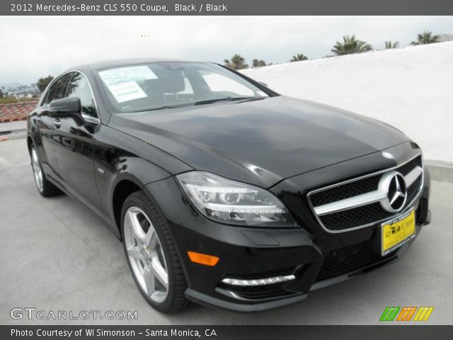 2012 Mercedes-Benz CLS 550 Coupe in Black