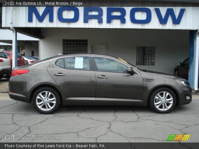 2012 Kia Optima LX in Metal Bronze