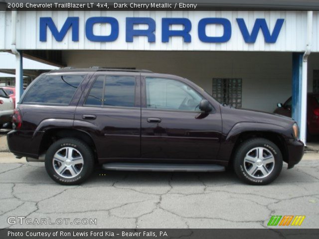 2008 Chevrolet TrailBlazer LT 4x4 in Dark Cherry Metallic