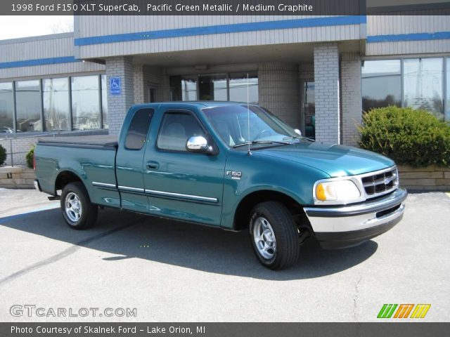 1998 Ford F150 XLT SuperCab in Pacific Green Metallic