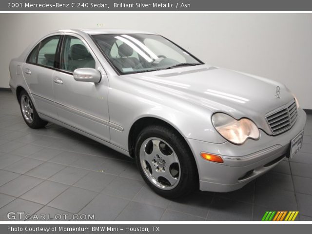 2001 Mercedes-Benz C 240 Sedan in Brilliant Silver Metallic