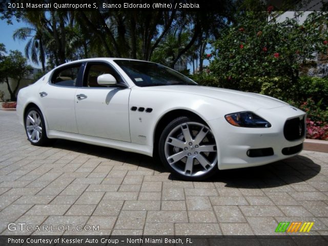 2011 Maserati Quattroporte S in Bianco Eldorado (White)