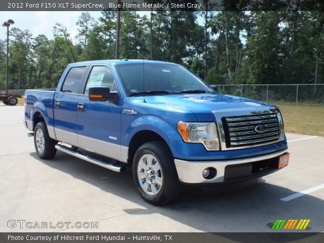 2012 Ford F150 XLT SuperCrew in Blue Flame Metallic