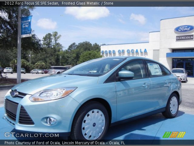 2012 Ford Focus SE SFE Sedan in Frosted Glass Metallic