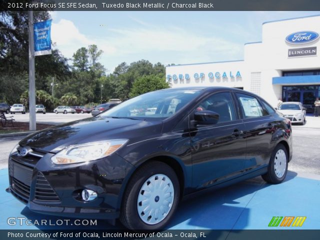 2012 Ford Focus SE SFE Sedan in Tuxedo Black Metallic