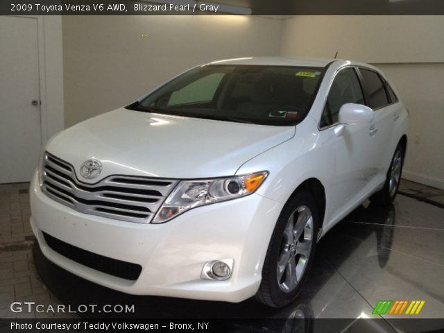 2009 Toyota Venza V6 AWD in Blizzard Pearl