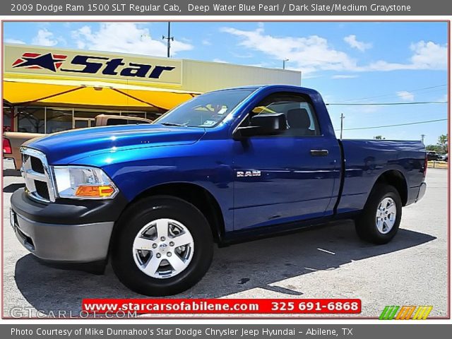 2009 Dodge Ram 1500 SLT Regular Cab in Deep Water Blue Pearl