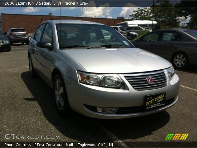 2006 Saturn ION 3 Sedan in Silver Nickel