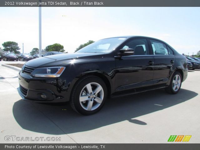 2012 Volkswagen Jetta TDI Sedan in Black