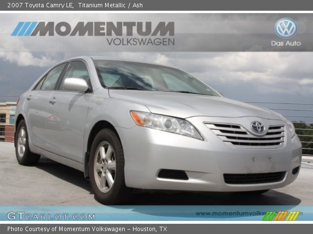 2007 Toyota Camry LE in Titanium Metallic