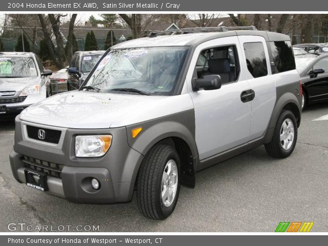 2004 Honda Element EX AWD in Satin Silver Metallic