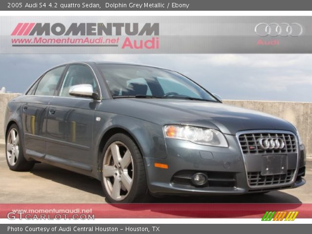 2005 Audi S4 4.2 quattro Sedan in Dolphin Grey Metallic