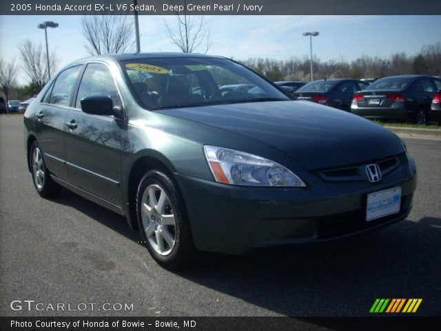 2005 Honda accord deep green pearl