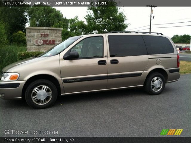 2003 Chevrolet Venture LS in Light Sandrift Metallic
