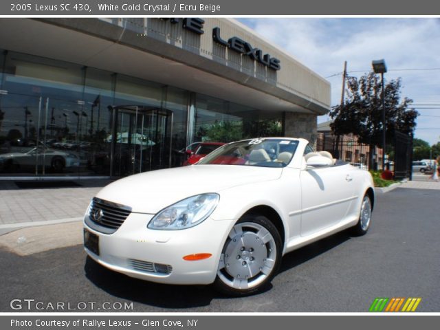 2005 Lexus SC 430 in White Gold Crystal