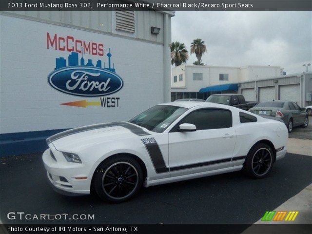 2013 Ford Mustang Boss 302 in Performance White