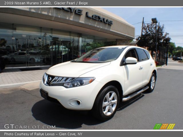 2009 Nissan Murano S AWD in Glacier Pearl