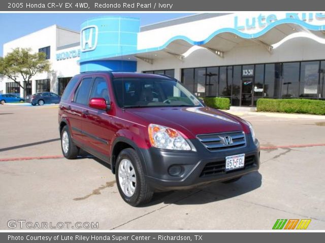 2005 Honda CR-V EX 4WD in Redondo Red Pearl