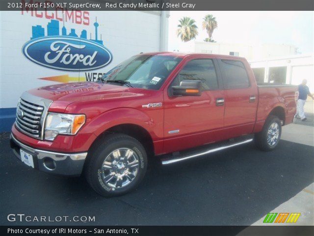 2012 Ford F150 XLT SuperCrew in Red Candy Metallic