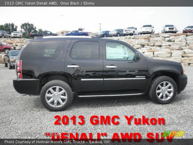 2013 GMC Yukon Denali AWD in Onyx Black