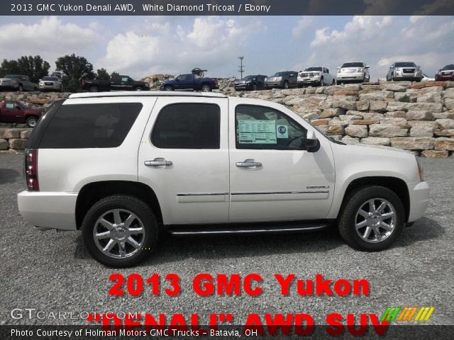 2013 GMC Yukon Denali AWD in White Diamond Tricoat