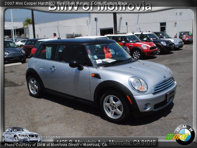 2007 Mini Cooper Hardtop in Pure Silver Metallic